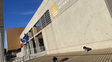 Archives départementales du Gard à Nîmes (Photo Anthony Maurin)