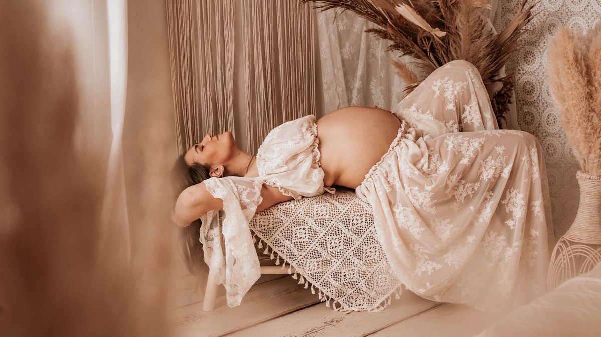 photo de femme enceinte de Léa Aschbacher