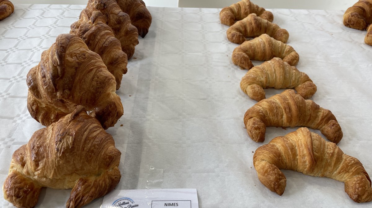 Les titres du Meilleur croissant au beurre et de la meilleure baguette de tradition française 2024 se jouaient à la Chambre de Métiers du Gard à Nîmes (Photo Anthony Maurin)