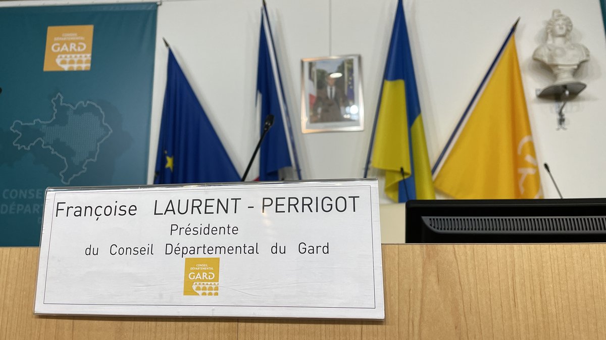 Séance plénière Conseil départemental Gard (Photo Anthony Maurin)
