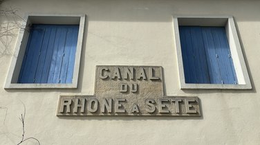 Journée mondiale de l'eau, VNF, photo d'illustration du canal du Rhône à Sète à Beaucaire en 2024 (Photo Anthony Maurin)