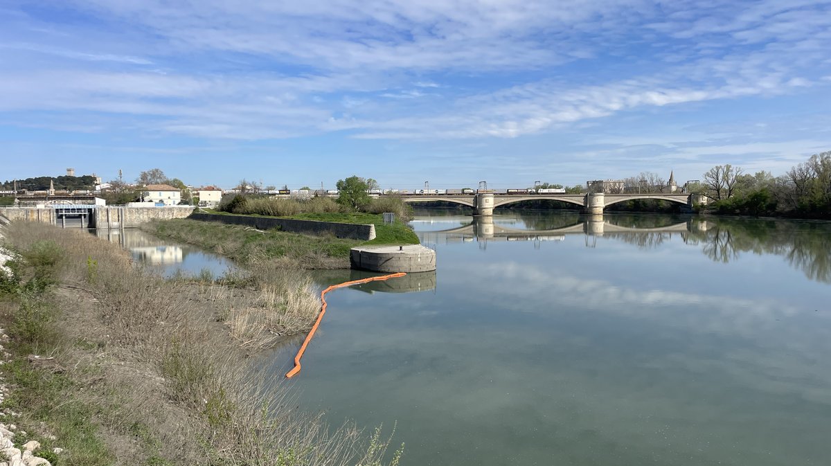 Journée mondiale de l'eau, VNF, photo d'illustration du canal du Rhône à Sète à Beaucaire en 2024 (Photo Anthony Maurin)