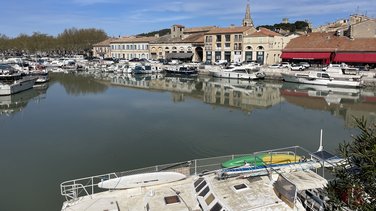 Journée mondiale de l'eau, VNF, photo d'illustration du canal du Rhône à Sète à Beaucaire en 2024 (Photo Anthony Maurin)