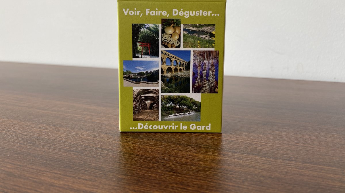 Jeu de cartes département du Gard