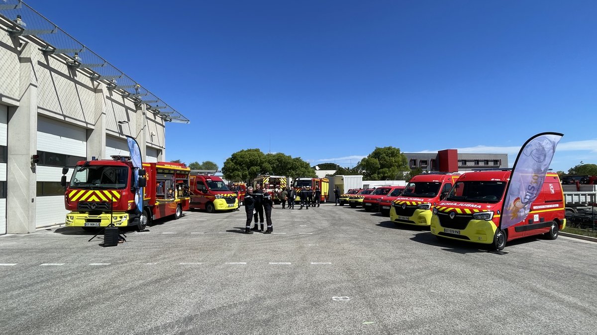 Matériel sapeurs-pompiers Gard Sdis Nîmes 2024 (Photo Anthony Maurin)