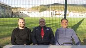 Sébastien Migliore, Lakhdar Badaoui et Akan Yavuz Stade Sainte-Barbe
