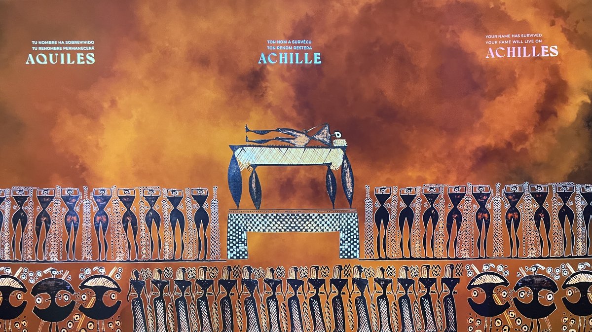 Achille et la guerre de Troie au Musée de la Romanité de Nîmes (Photo Anthony Maurin)