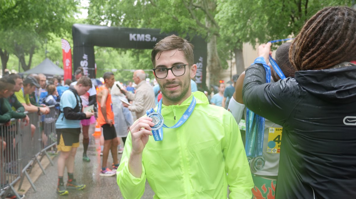 semi marathon Nîmes 2024 enzo giorgi