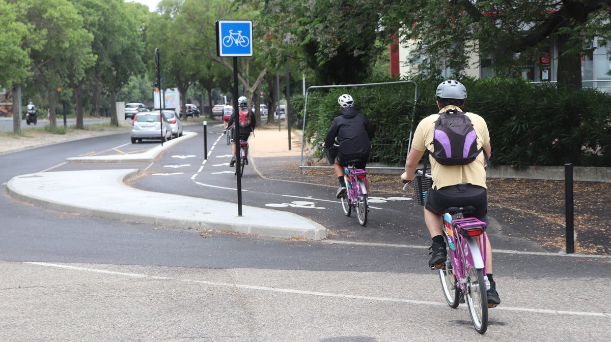 mai à vélo