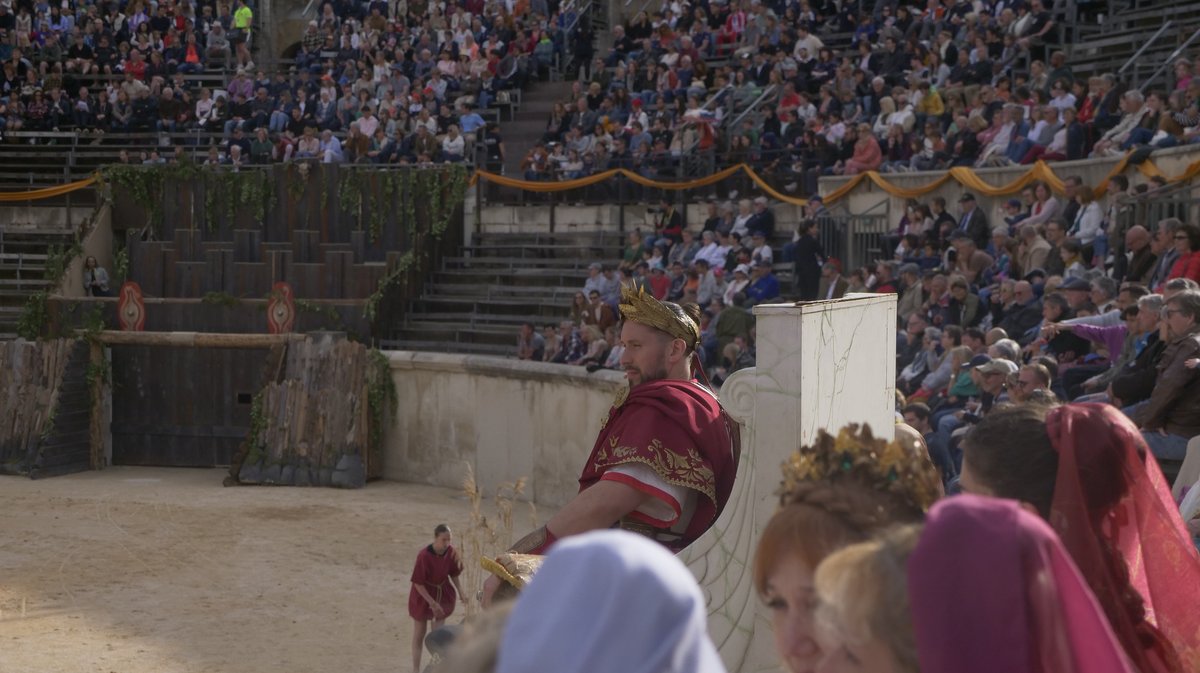 Germanicus et la colère barbare Journées Romaines Arènes de Nîmes