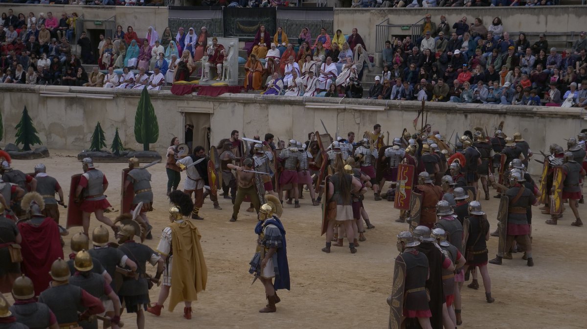 Germanicus et la colère barbare Journées Romaines Arènes de Nîmes