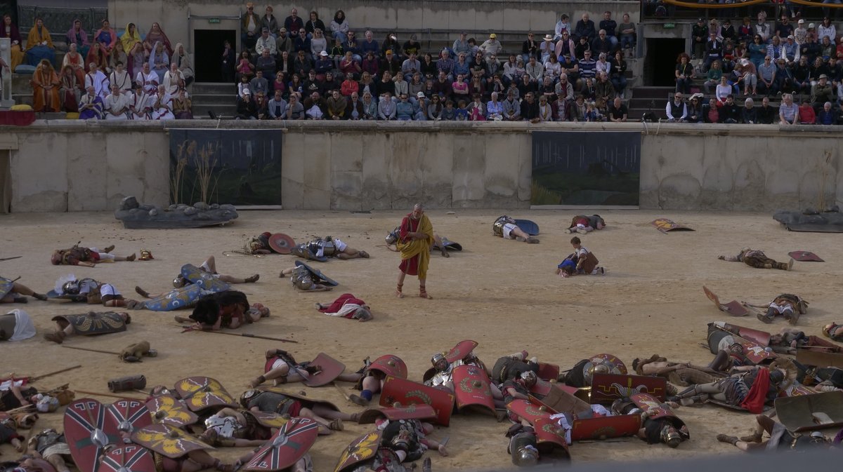 Germanicus et la colère barbare Journées Romaines Arènes de Nîmes