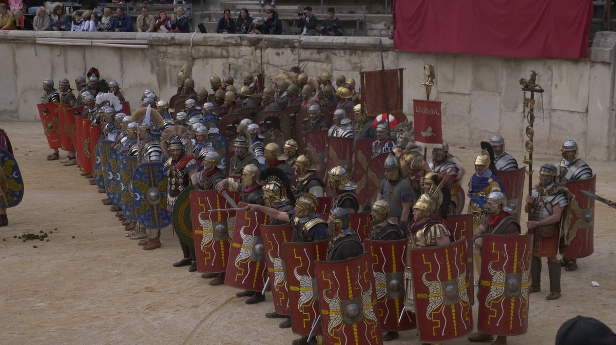 Germanicus et la colère barbare Journées Romaines Arènes de Nîmes