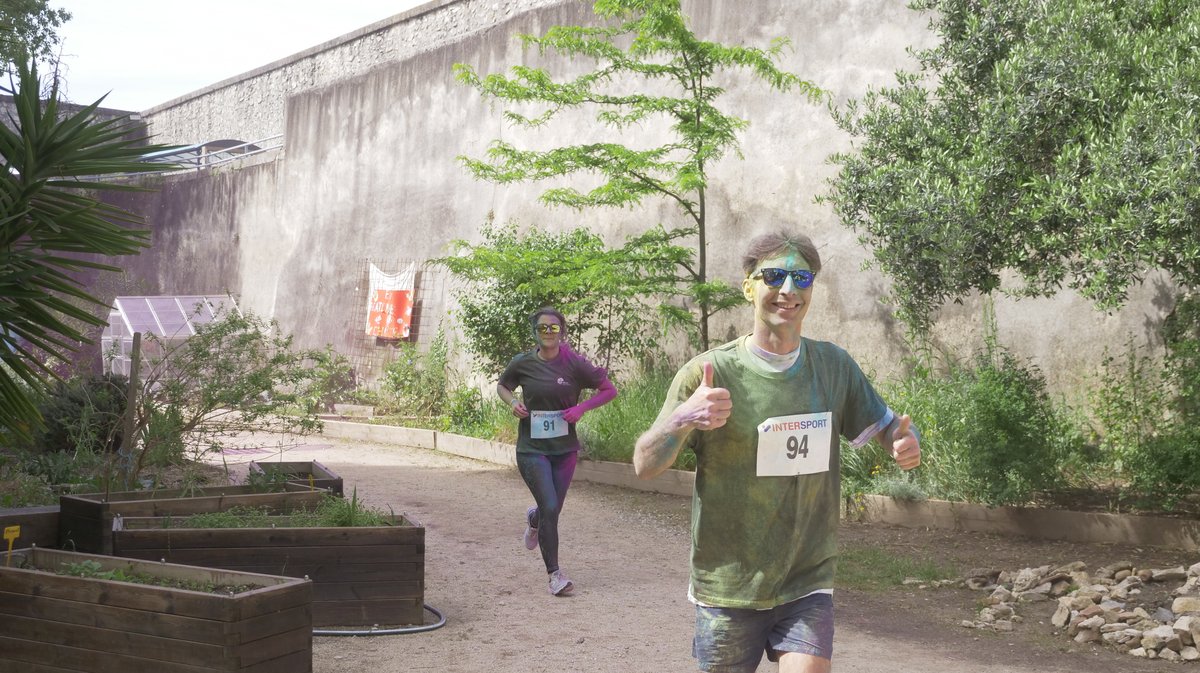 Color Run Université de Nîmes