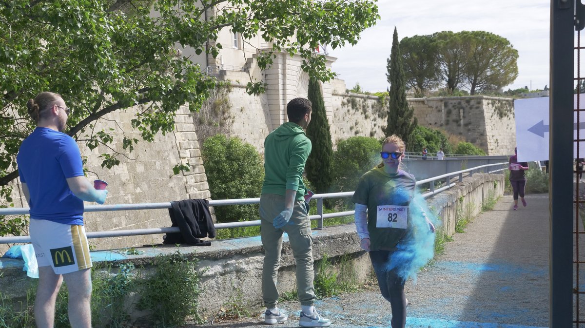 Color Run Université de Nîmes