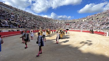 Corrida de Garcigrande pour Sébastien Castella, Andrés Roca Rey et El Rafi (Photo Anthony Maurin)