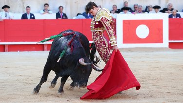 Corrida de Garcigrande pour Sébastien Castella, Andrés Roca Rey et El Rafi (Photo Anthony Maurin)