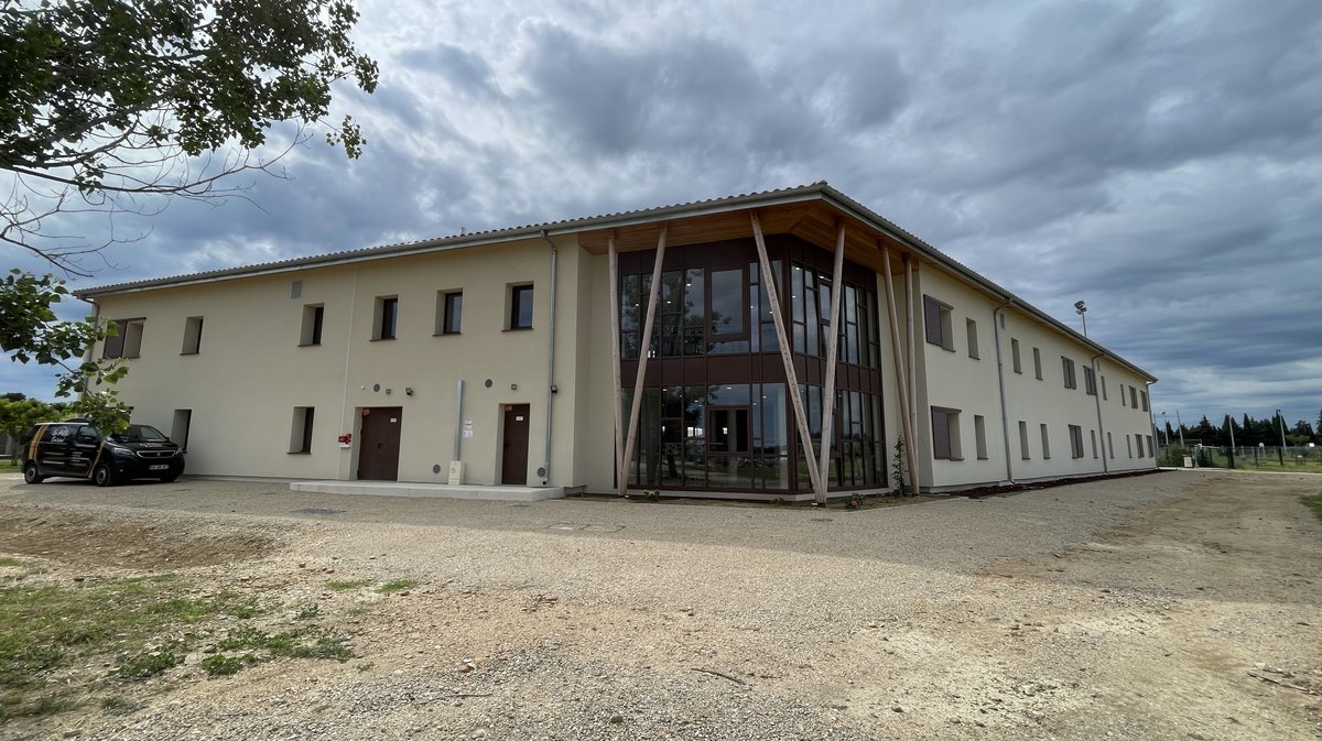 Nouvel internat lycée agricole Meynes (Photo Anthony Maurin)