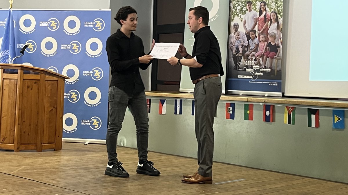 NÎMES la remise de prix pour les élèves de d'Alzon