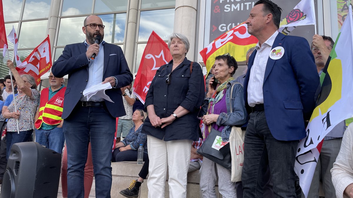 manif contre extrême droite gauche