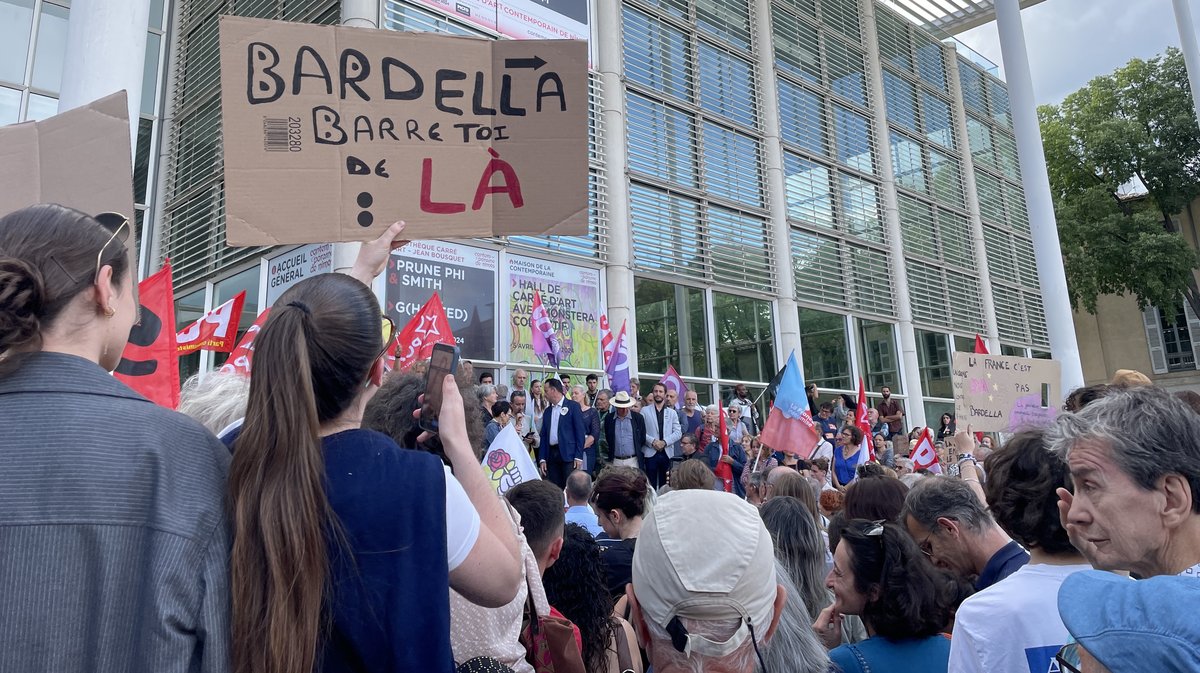 manif contre extrême droite gauche