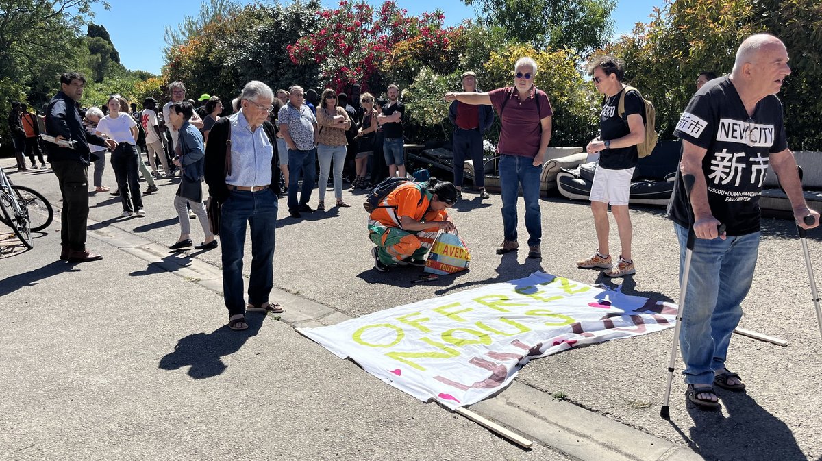 NÎMES Squat de migrants à Valdegour : des visites de potentiels acheteurs sous tensions