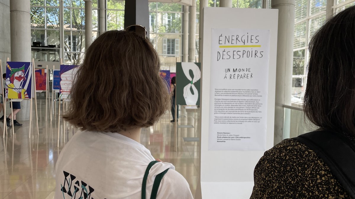 Nîmes s'illustre 2024 ici à Carré d'Art (Photo Anthony Maurin)