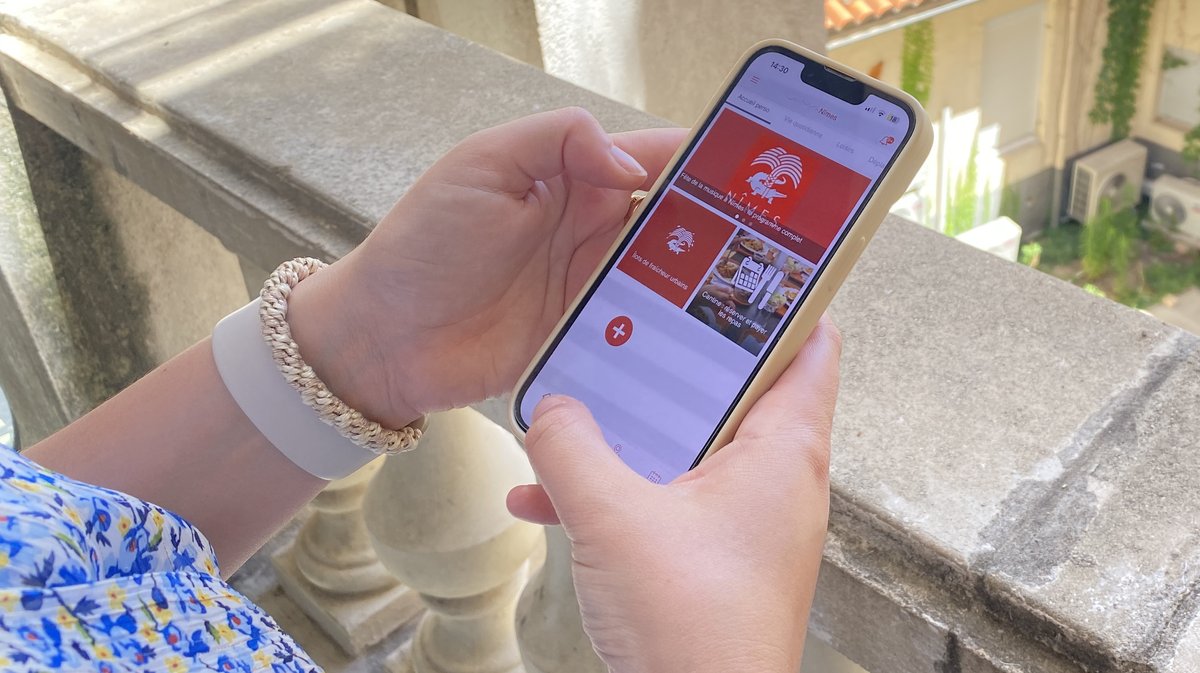 L'application "Nîmes" .