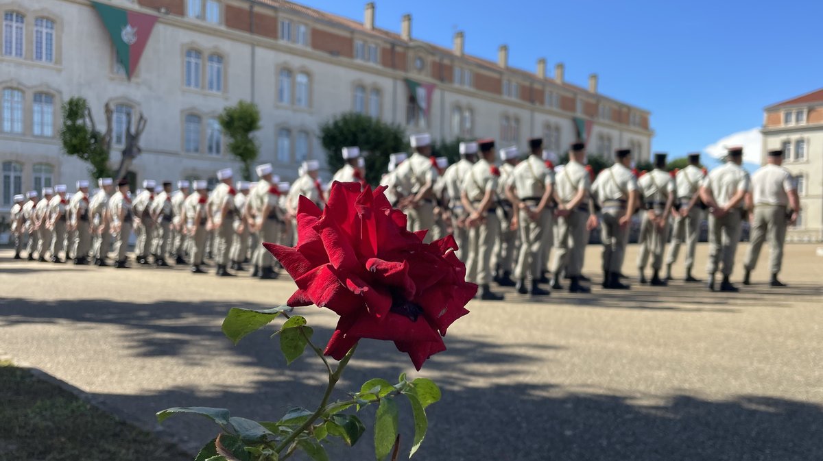 Passation de commandement 2e REI Nîmes juin 2024 (Photo Anthony Maurin)