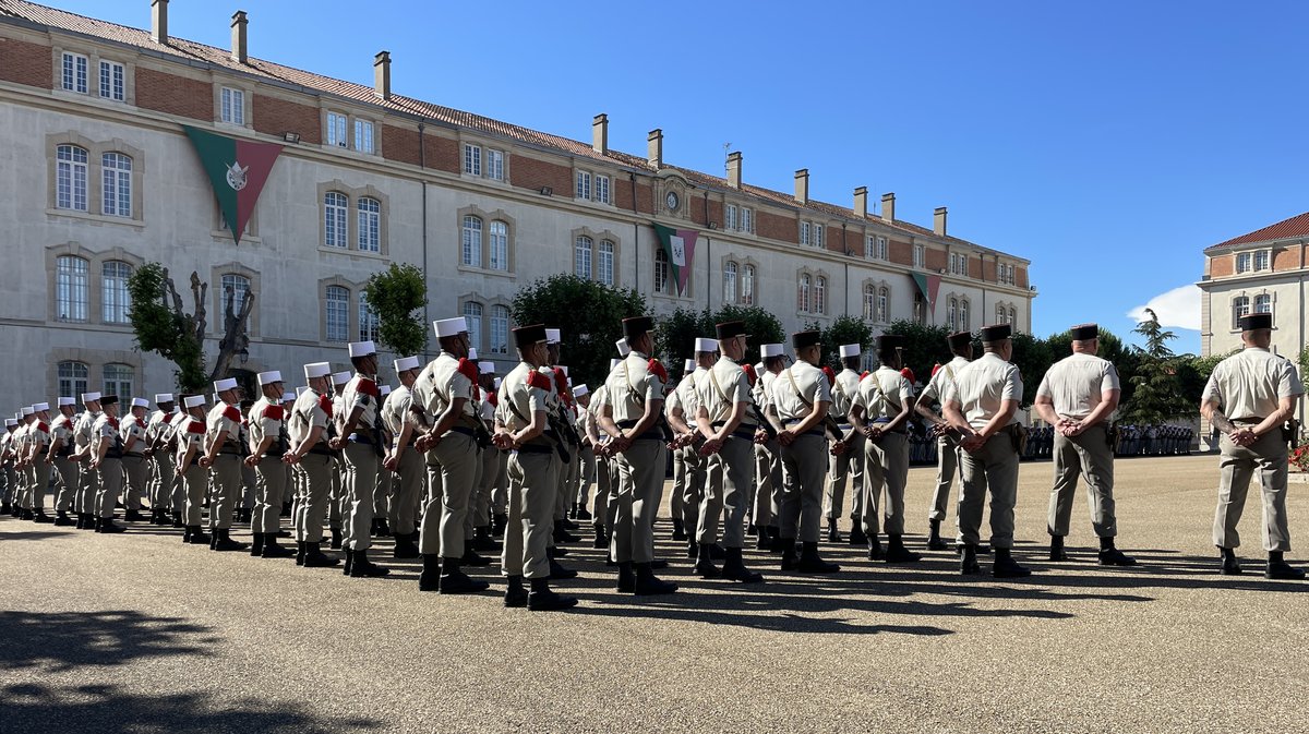 Passation de commandement 2e REI Nîmes juin 2024 (Photo Anthony Maurin)