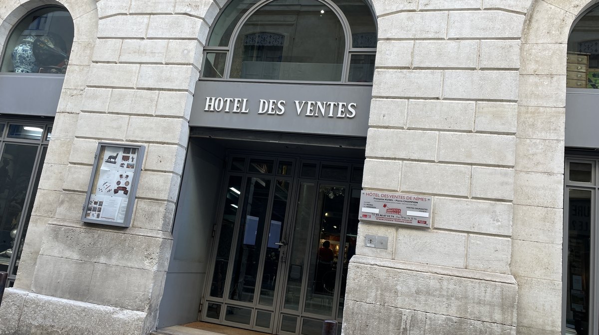 Hôtel de vente aux enchères (Photo Archives Anthony Maurin)