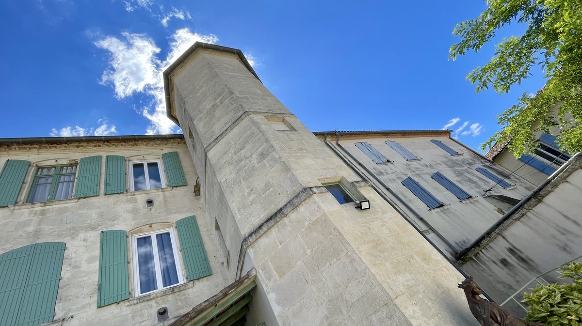 Le château de Guillaume de Nogaret à Manduel (Photo Anthony Maurin).