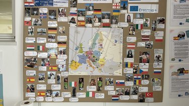 La Maison de l'Europe à Nîmes, rue de la République (Photo Archives Anthony Maurin)