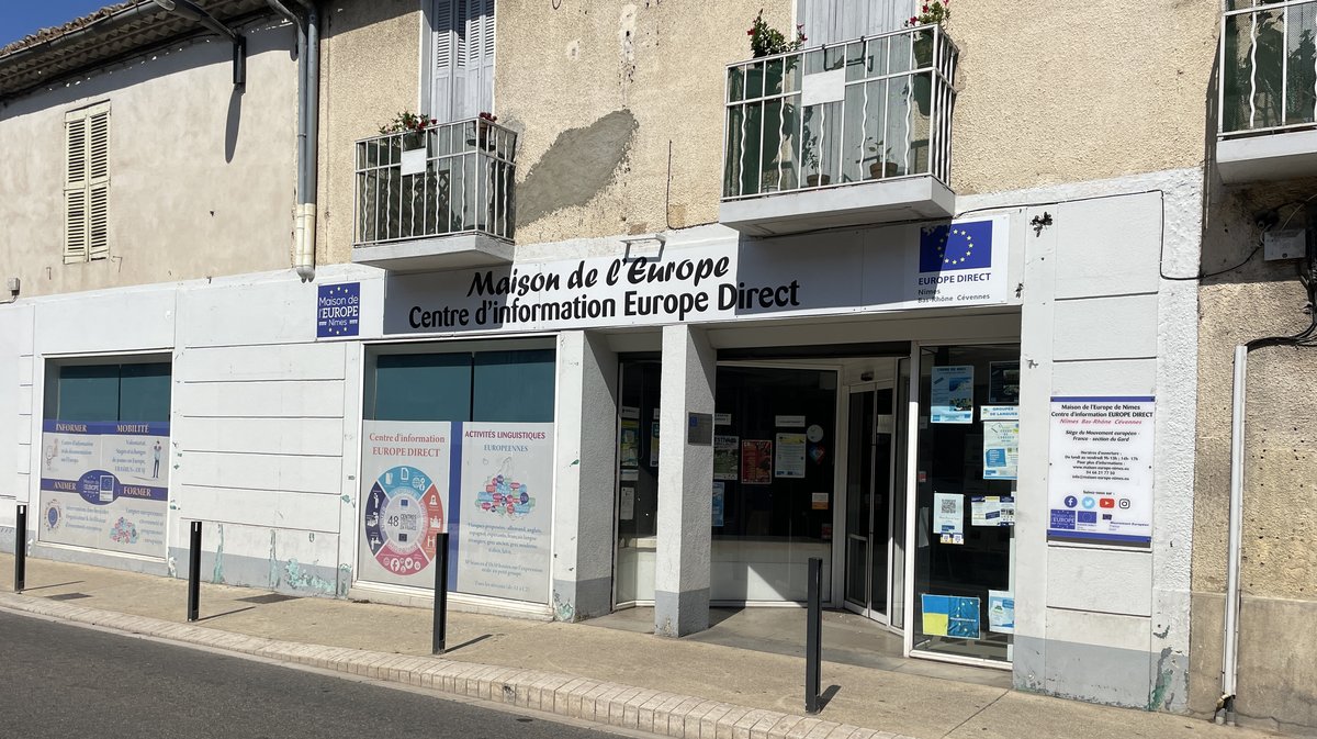 Maison de l'Europe Erasmus+ Nîmes 2024 (Photo Anthony Maurin)