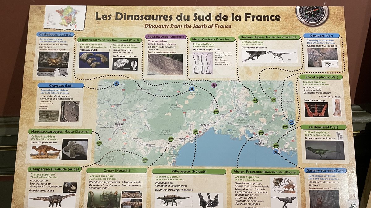 Sur la piste des dinosaures du Gard aux Amériques 2024 (Photo Anthony Maurin)