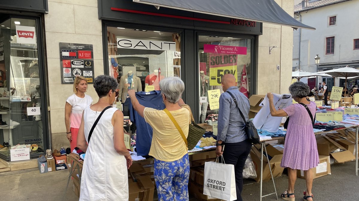 La braderie de Nîmes été 2024 (Photo Anthony Maurin)