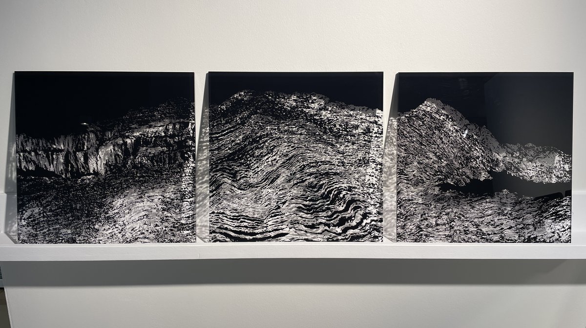 « Méandres, entre roche et eau » de Florence Barbéris et Sylvie Deparis à Carré d'Art (Photo Anthony Maurin)