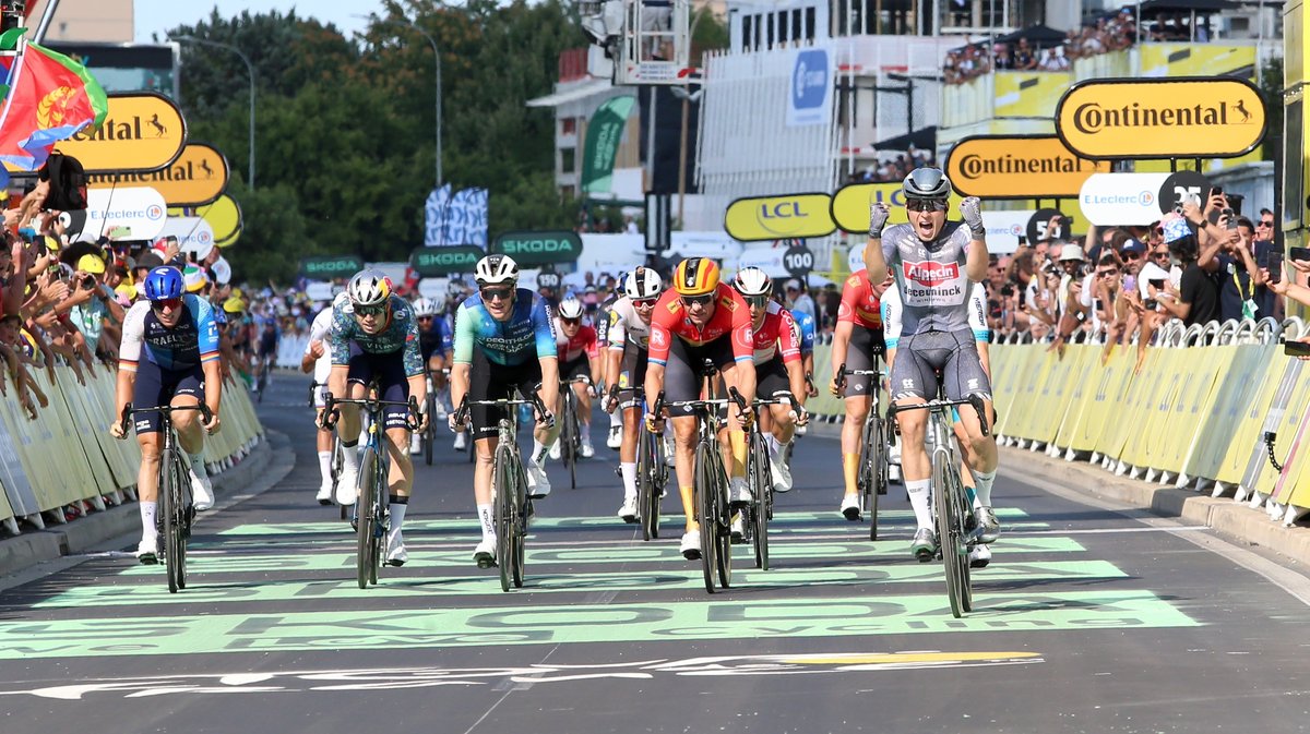 Étape Gruissan-Nîmes Tour de  France 16 juillet 2024 (Photo Anthony Maurin)