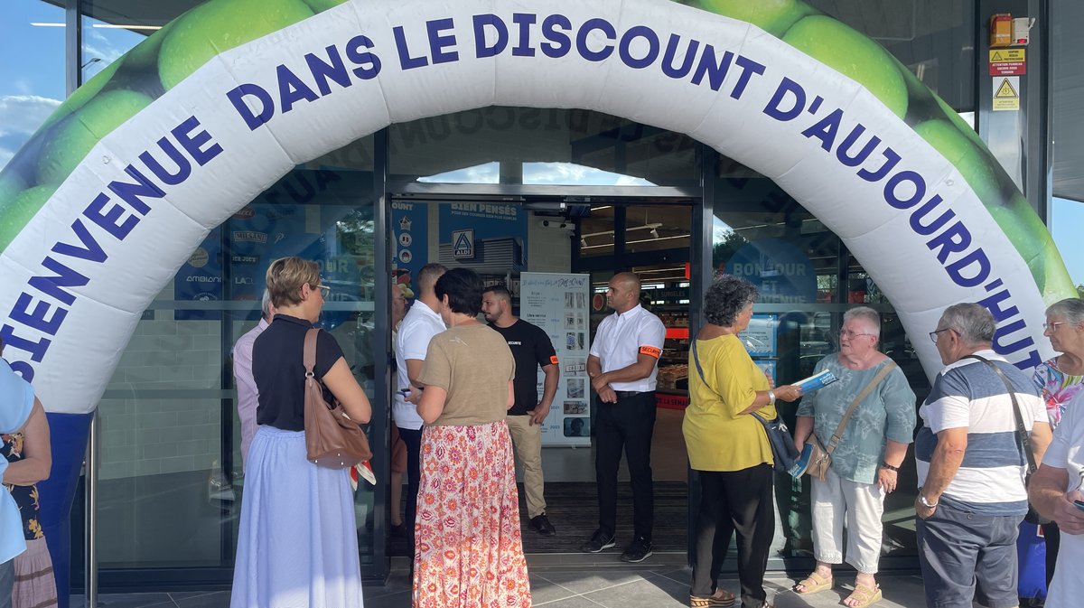 Nouveau magasin Aldi Saint-Gilles