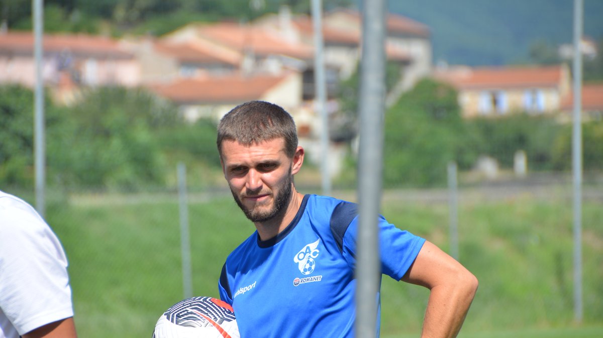 Thibault Hamel OAC Olympique d'Alès en Cévennes Football N3