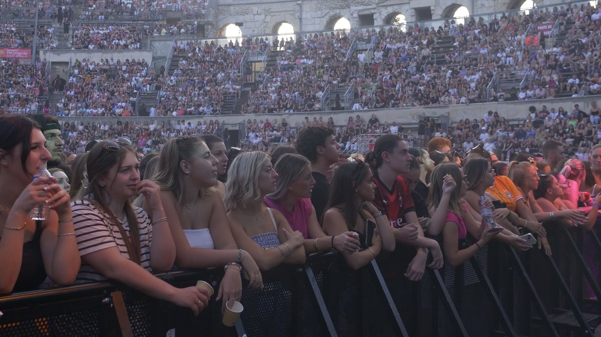 Le concert est à guichets fermés, Dadju Tayc, Arènes de Nîmes