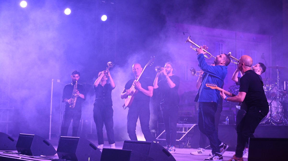 Concert Ibrahim Maalouf théâtre antique d'Arles