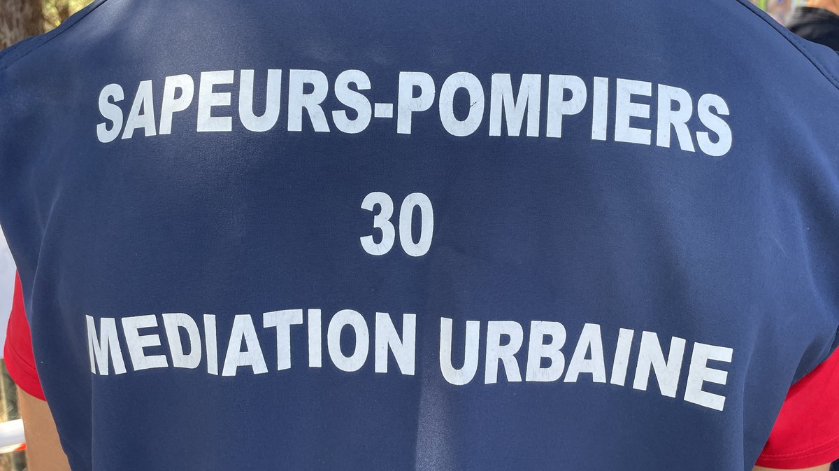 Stage d’aisance aquatique pour rencontrer policiers, pompiers et militaires à l'ENP de Nîmes en juillet 2024 (Photo Anthony Maurin)