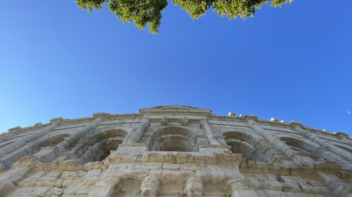 Parcours gratuit autour des Arènes de Nîmes (Photo Anthony Maurin)