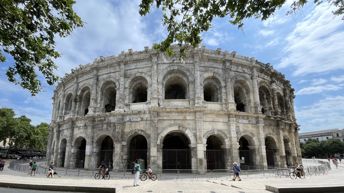 Parcours gratuit autour des Arènes de Nîmes (Photo Anthony Maurin)