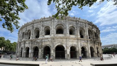 Parcours gratuit autour des Arènes de Nîmes (Photo Anthony Maurin)