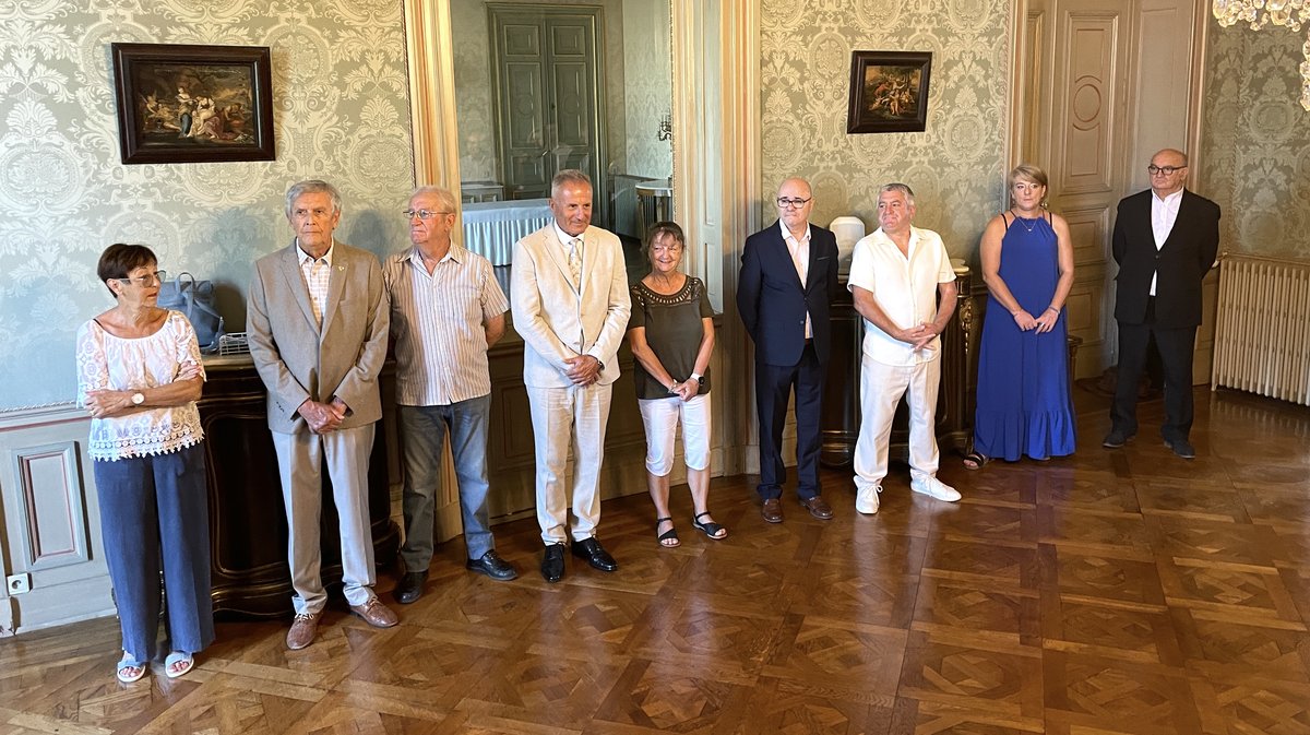 Remise de médailles de la Jeunesse, du Sport et de l’Engagement associatif juillet 2024 (Photo Anthony Maurin)