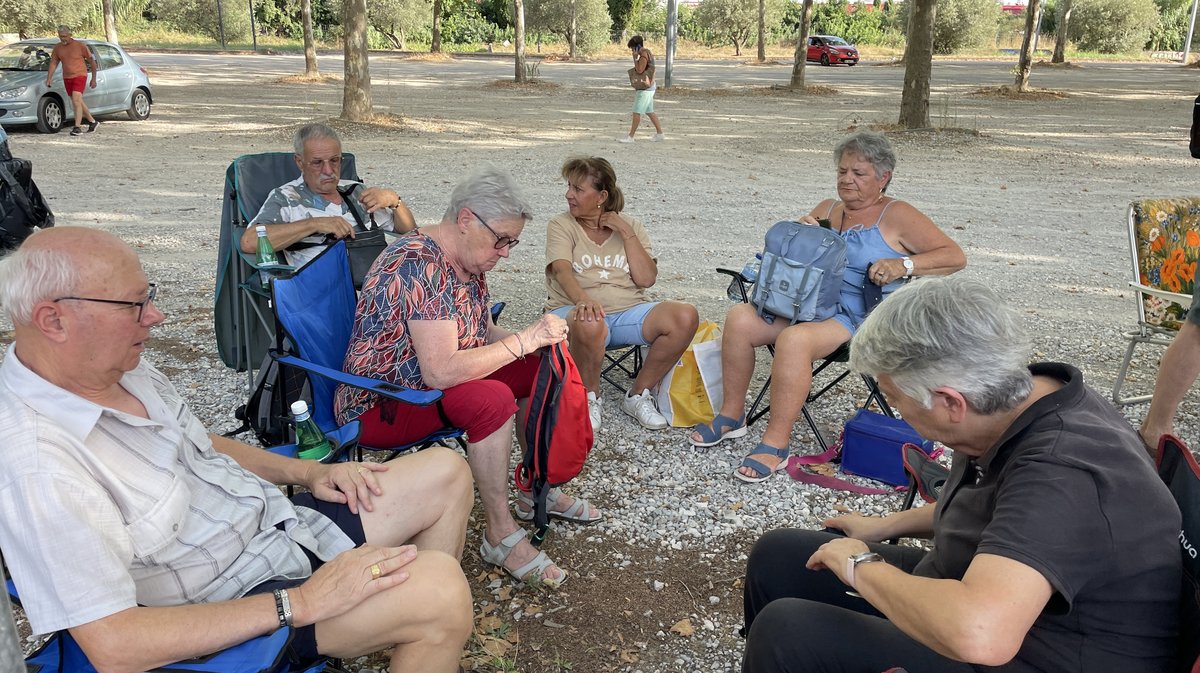 Première répétition du spectacle de la légende des Jardins 2024 (Photo Anthony Maurin)