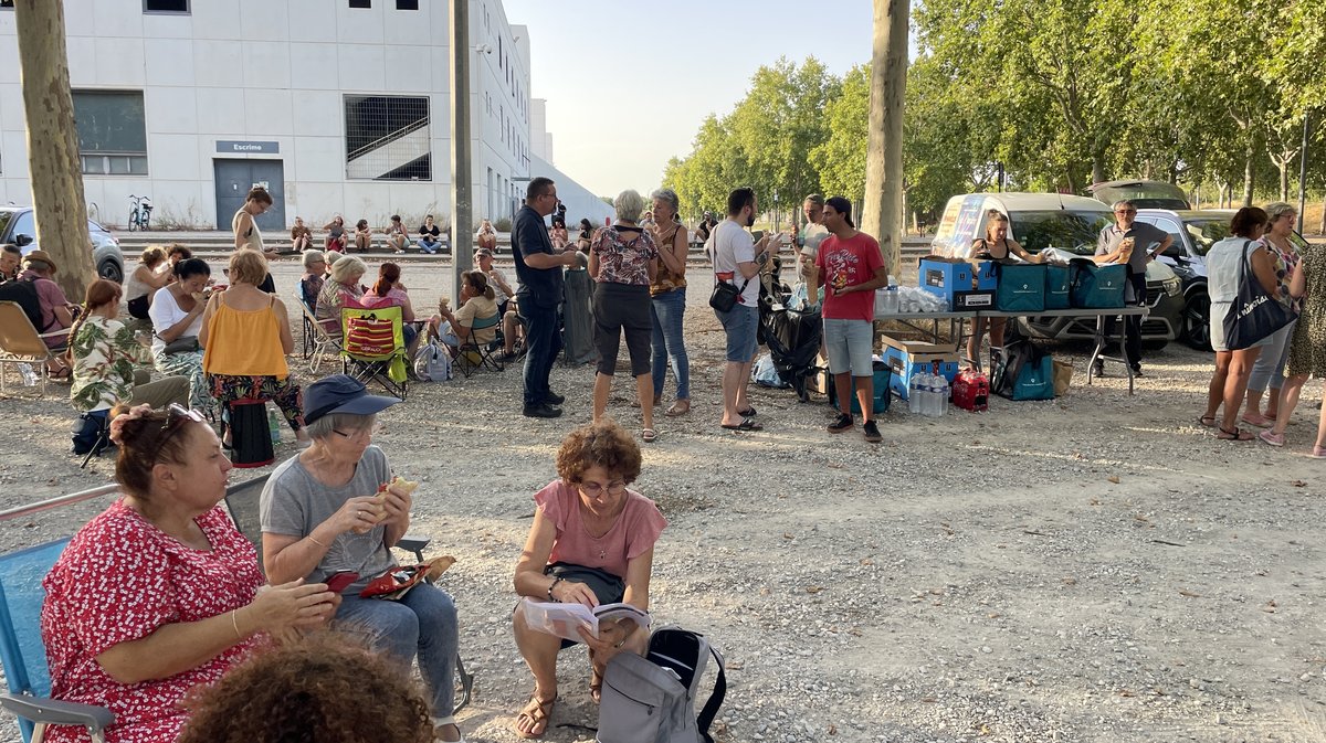 Première répétition du spectacle de la légende des Jardins 2024 (Photo Anthony Maurin)