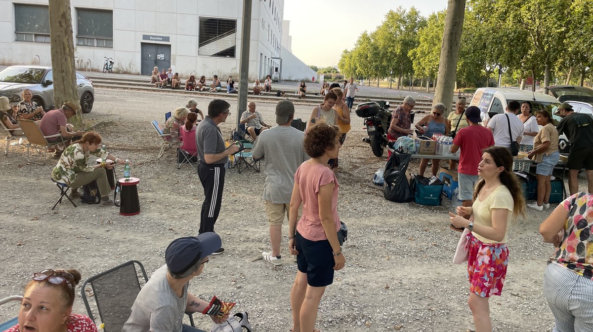 Première répétition du spectacle de la légende des Jardins 2024 (Photo Anthony Maurin)